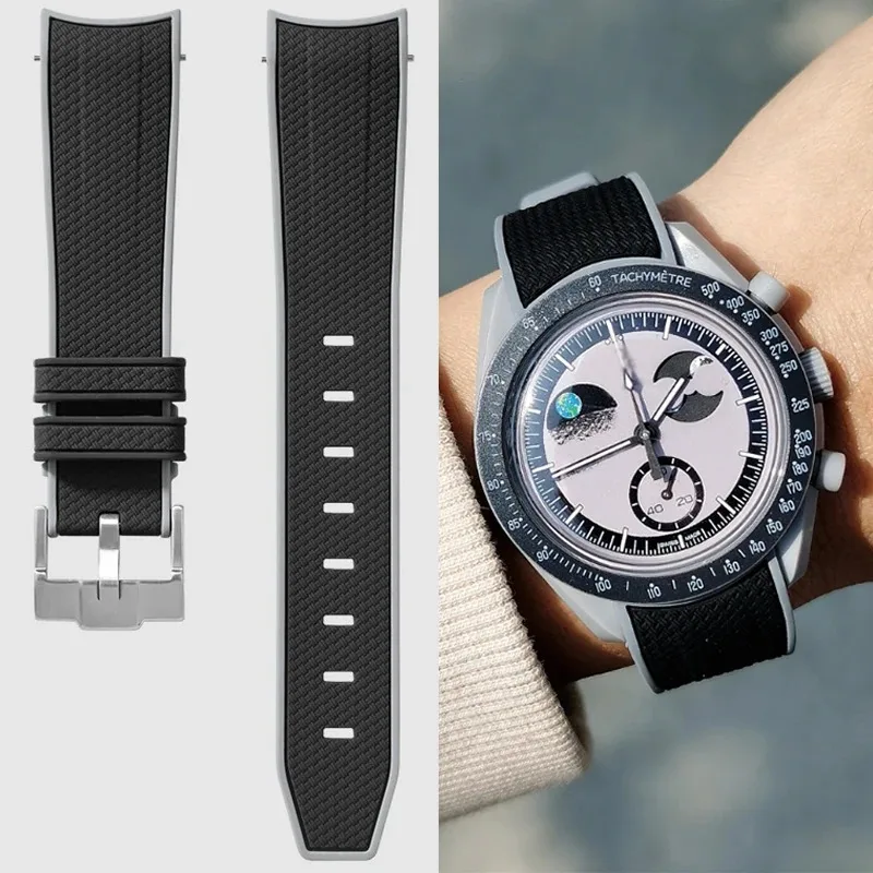 Omega Watch Speedmaster - Bracelet d'extrémité incurvée pour Omega X