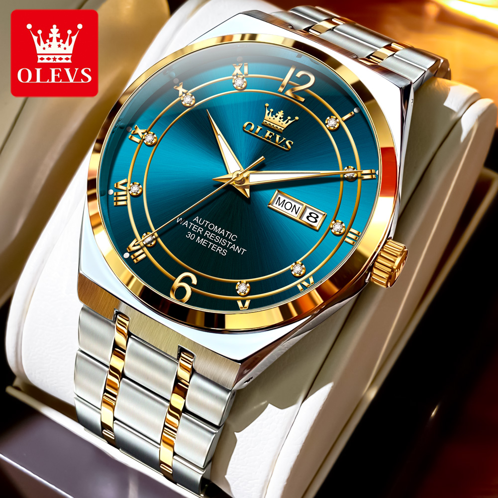 Rolex Watch Datejust - Montre OLEVS pour homme, montre mécanique,