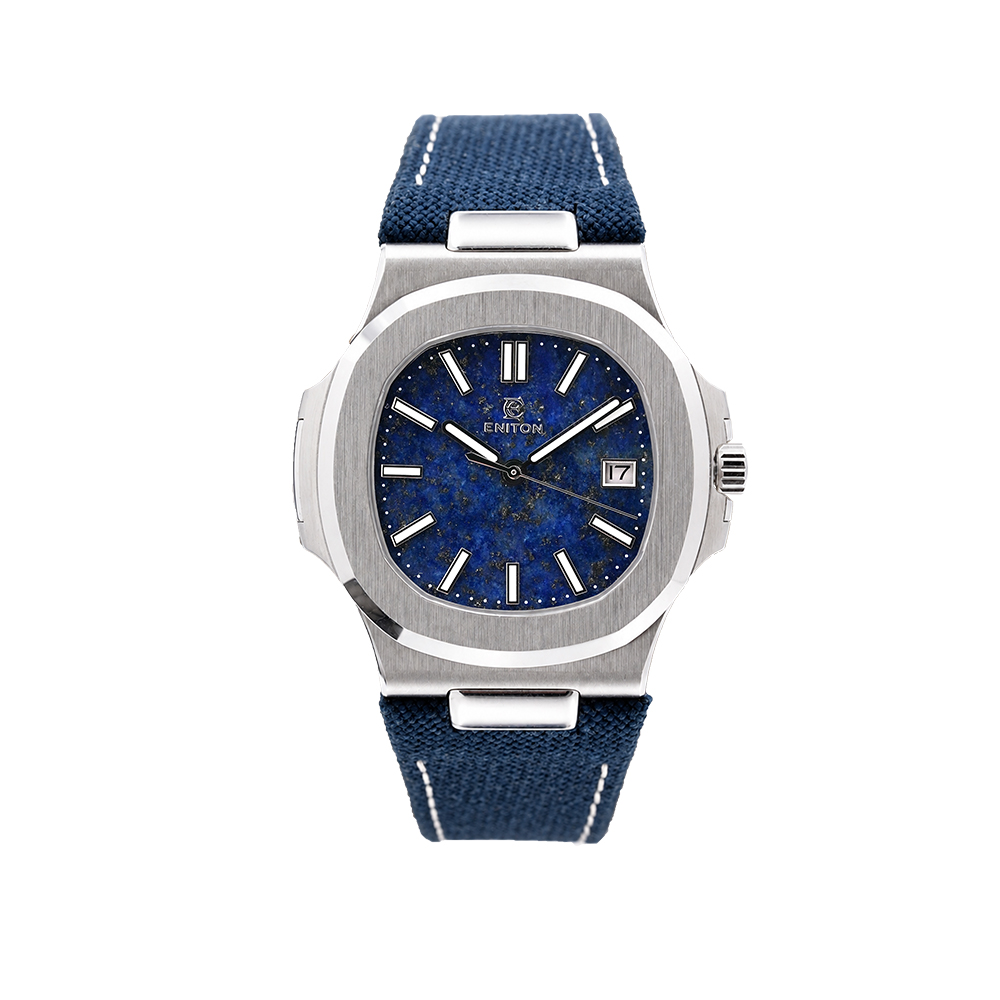 Canvas Strap Watch - Montres mécaniques ENITON 38 mm avec