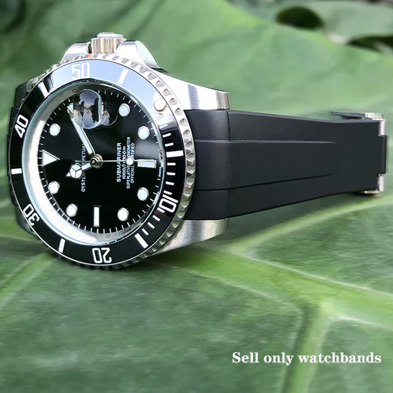 Rolex Watch Submariner - Bracelet de montre en silicone de