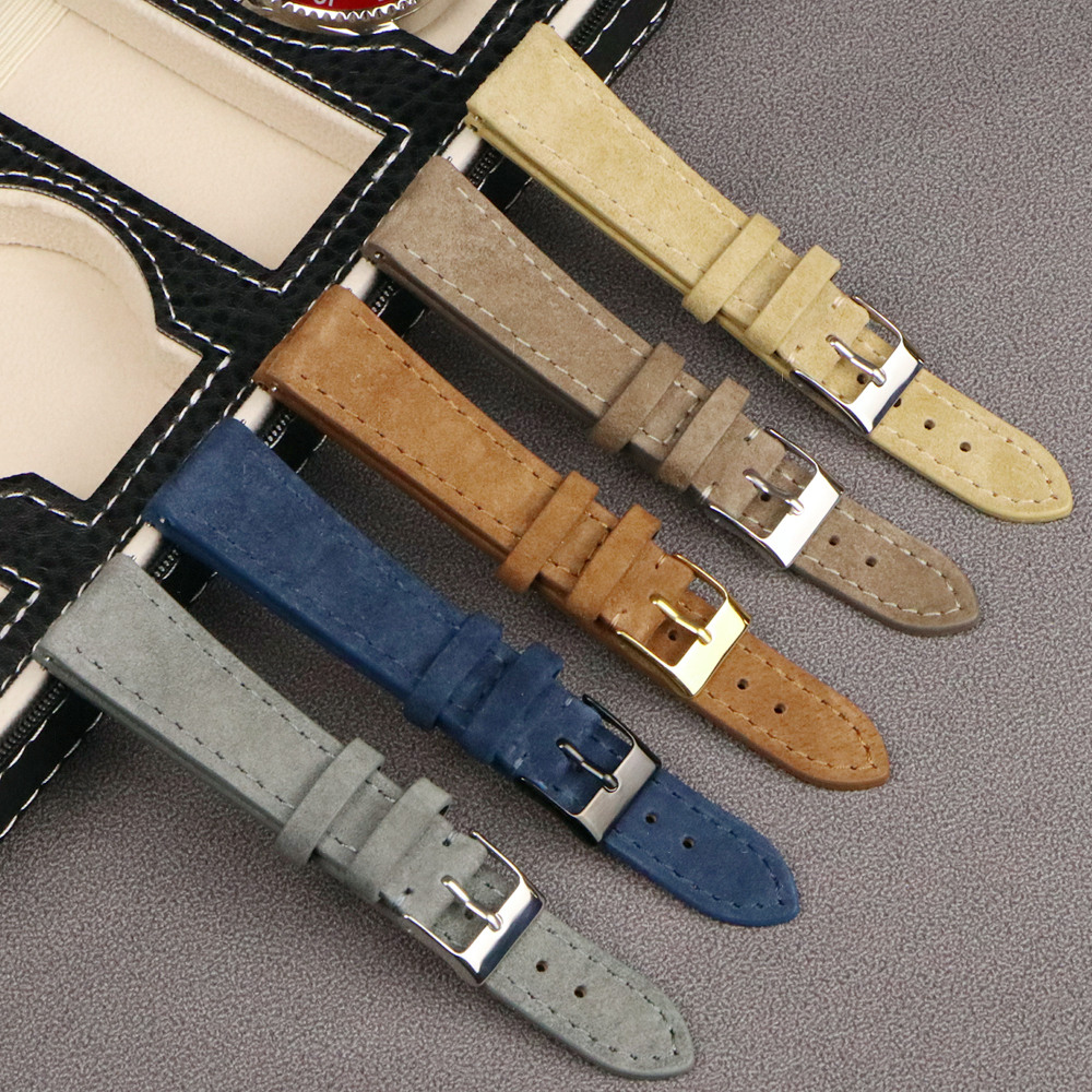 Suede Strap Watch - Bracelet de montre en cuir suédé
