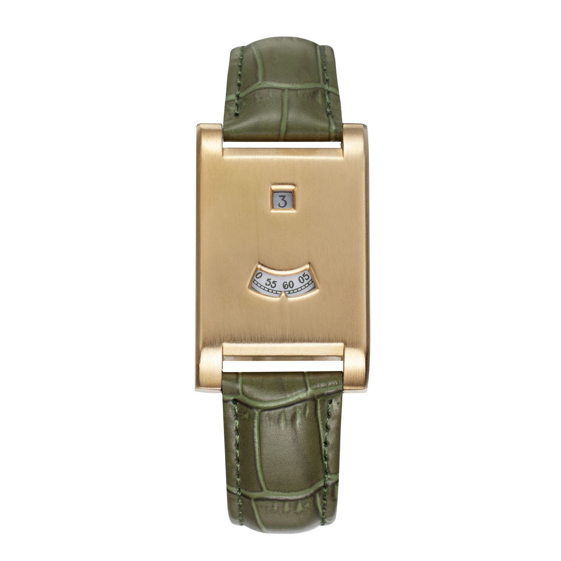 Cartier Watch Tank - Montre en bois carrée minimaliste neuve