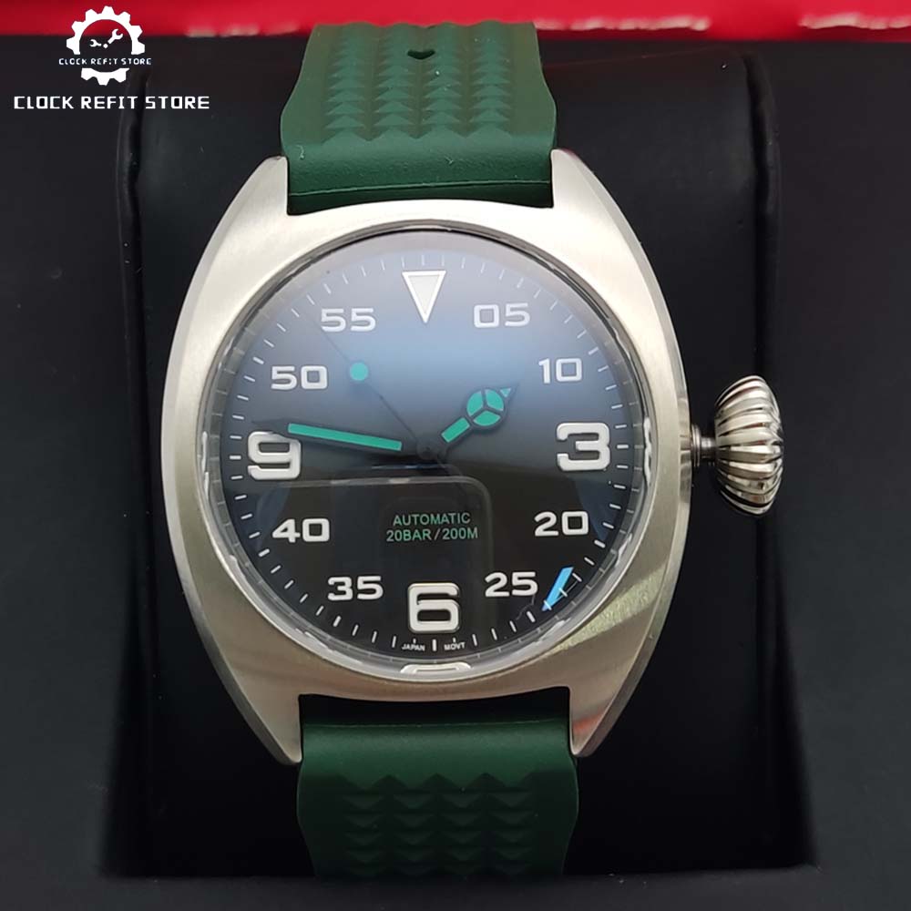 Rubber Strap Diver - Montre de plongée lumineuse C3 à