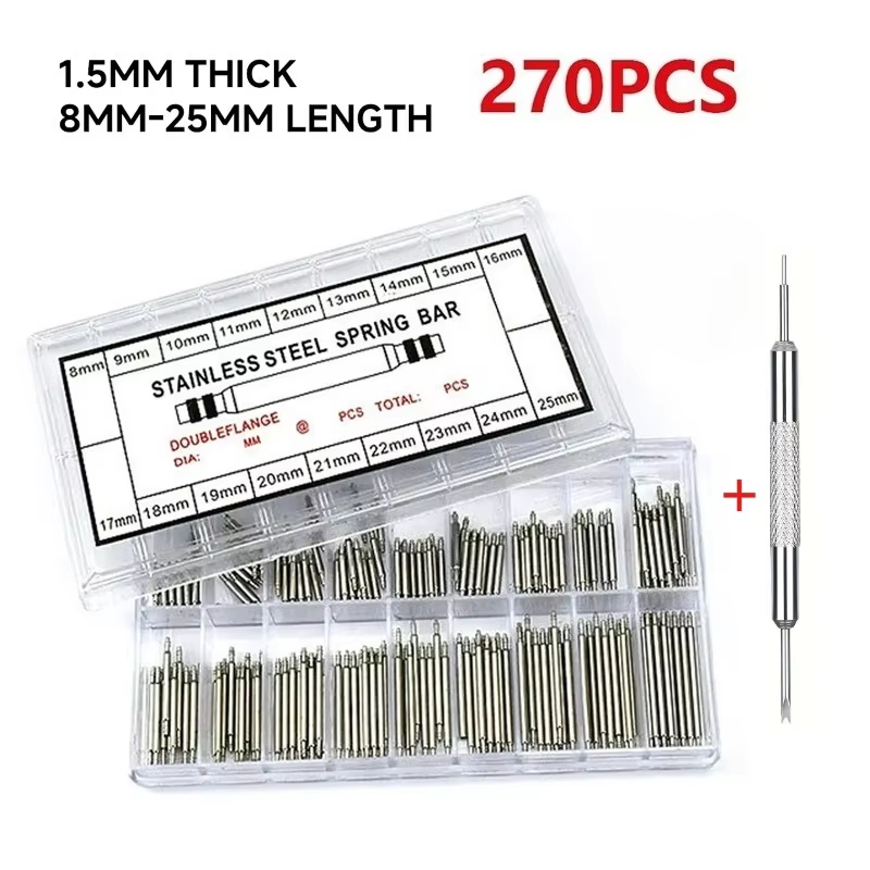 Ensemble de 270 barres à resso - Spring Bar Tool Set avis et prix