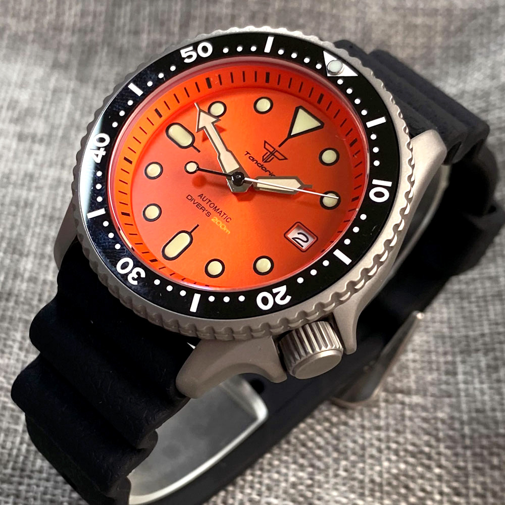 Montre pour homme Tandorio 41  - Rubber Strap Diver avis et prix