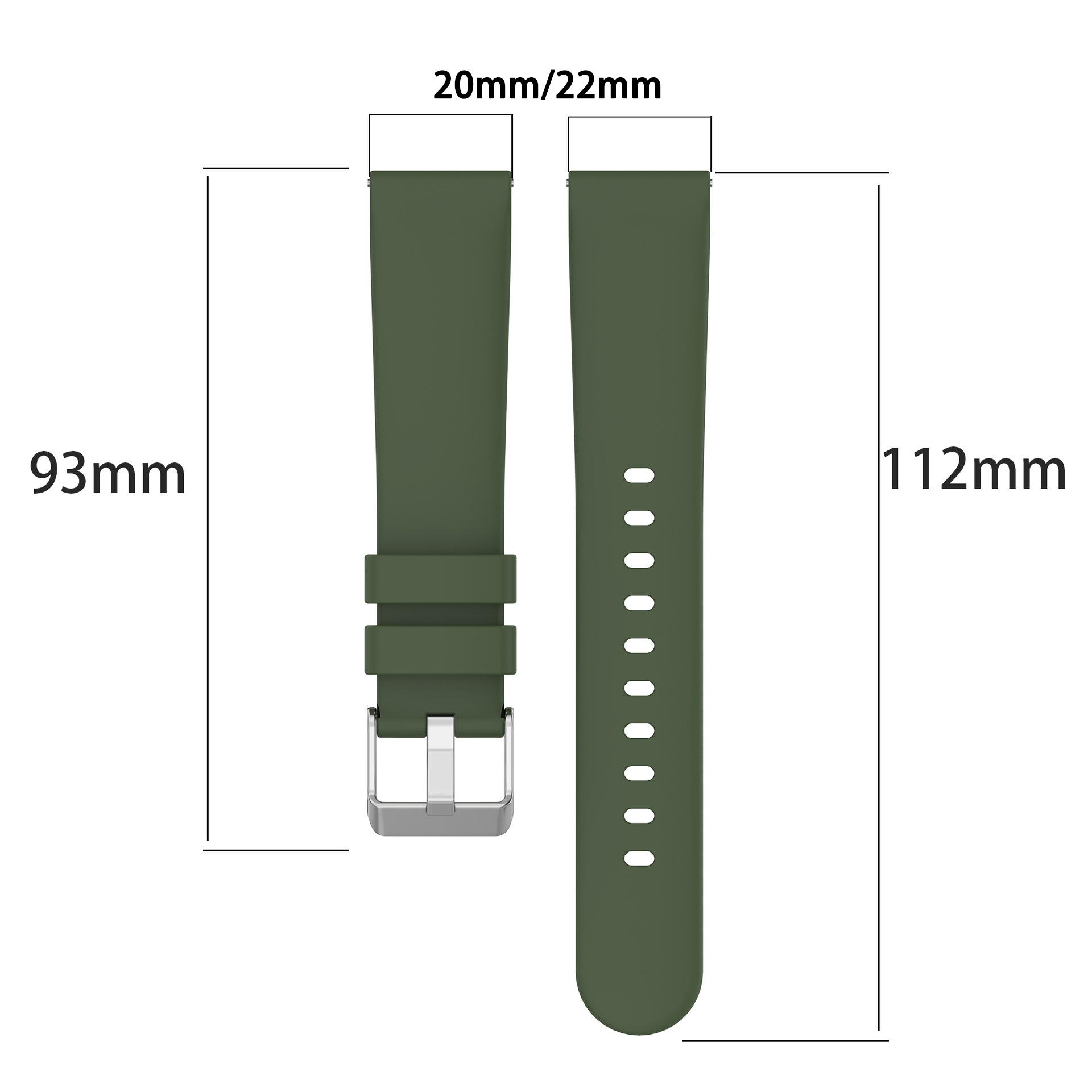 Bracelet de montre en silicone - Suede Strap Watch avis et prix