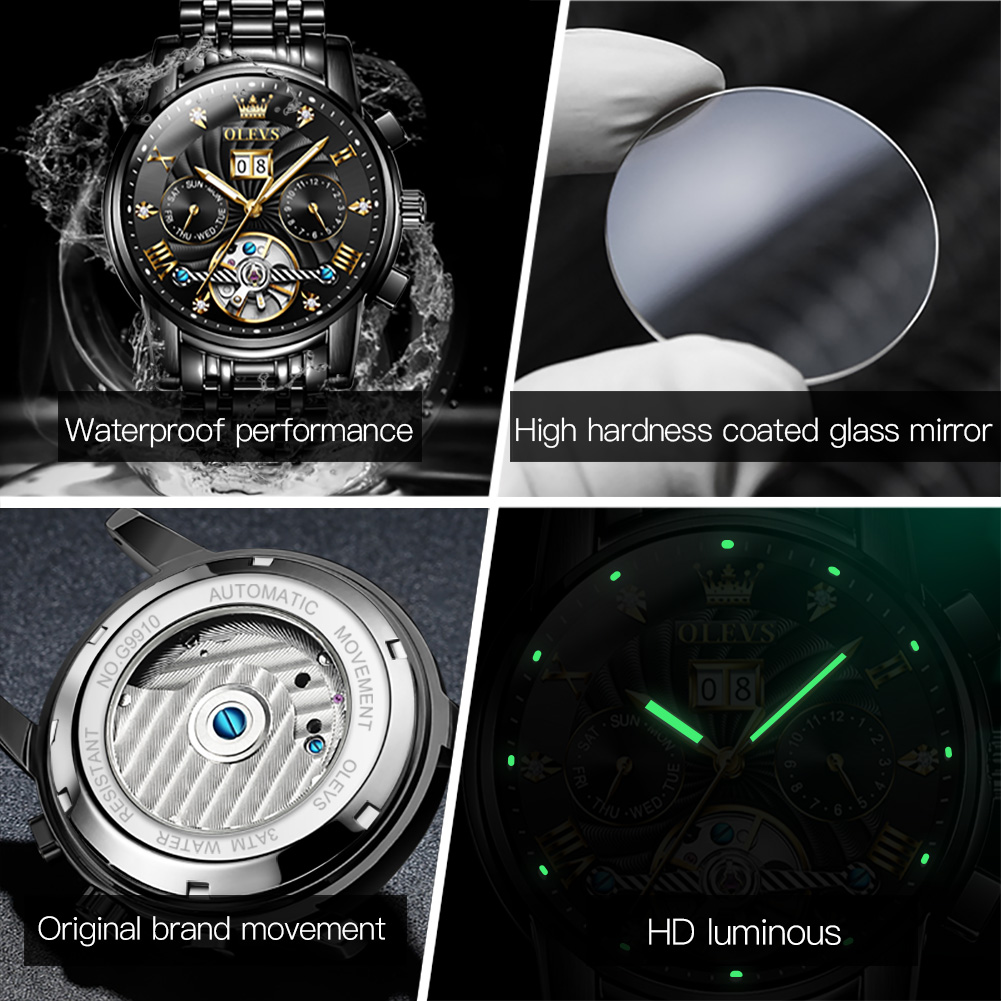 OLEVS classique hommes montres - Rolex Watch Datejust avis et prix