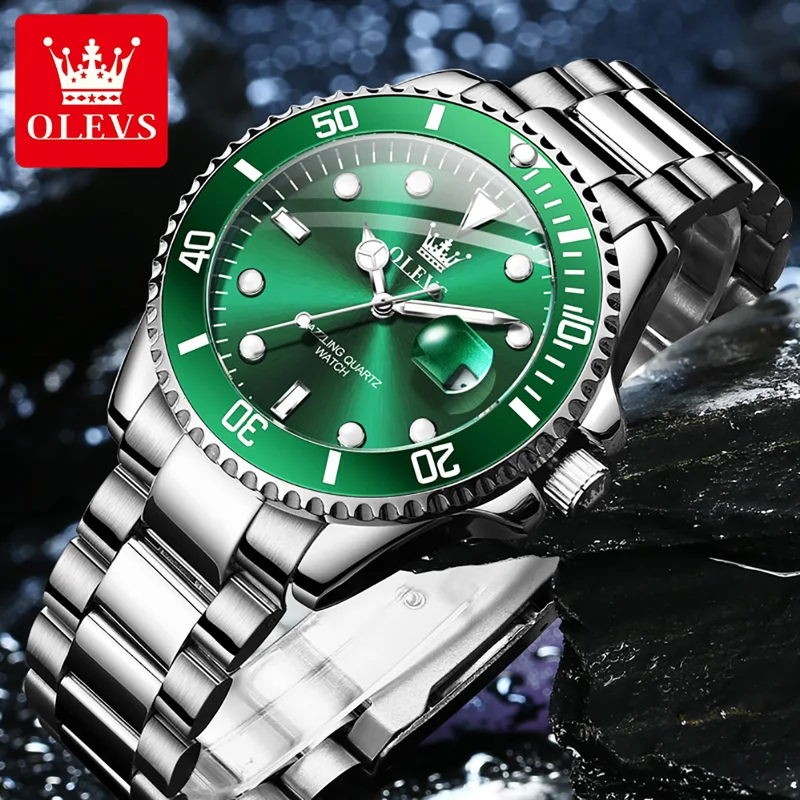 OLEVS montre à Quartz original - Rolex Watch Datejust avis et prix