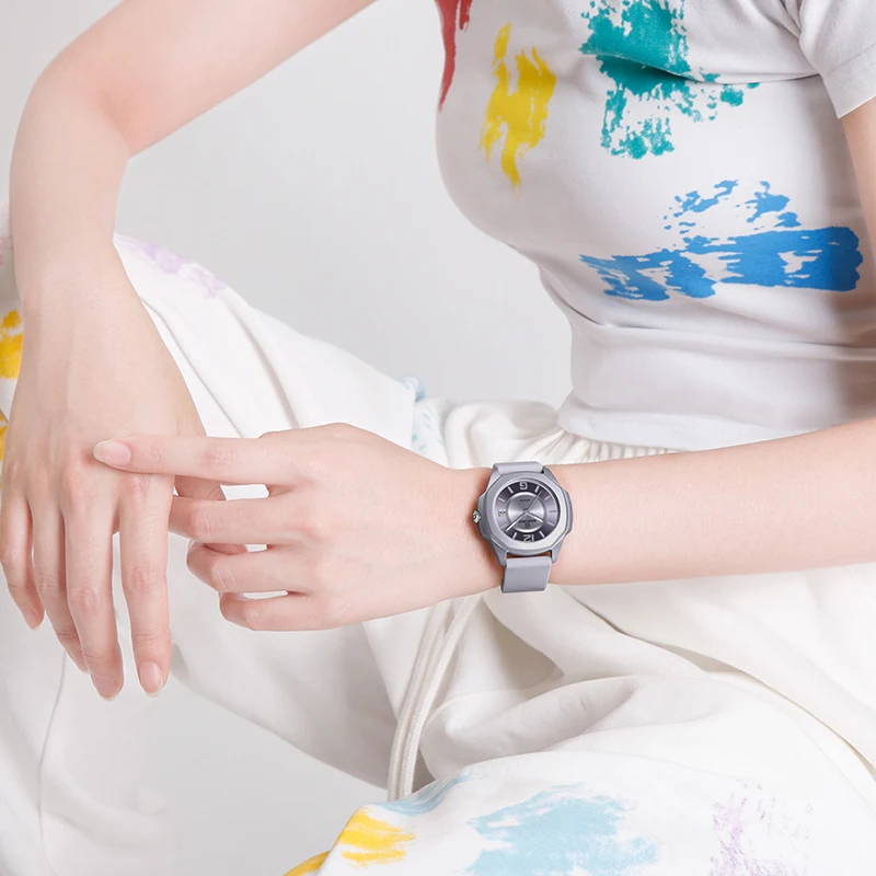 NAVIFORCE-Montre-bracelet à qu - Silicone Band Women avis et prix