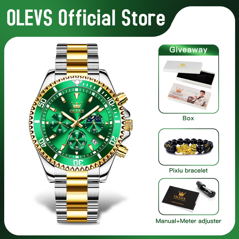 Montre pour homme OLEVS 2870,  - Rolex Watch Datejust avis et prix