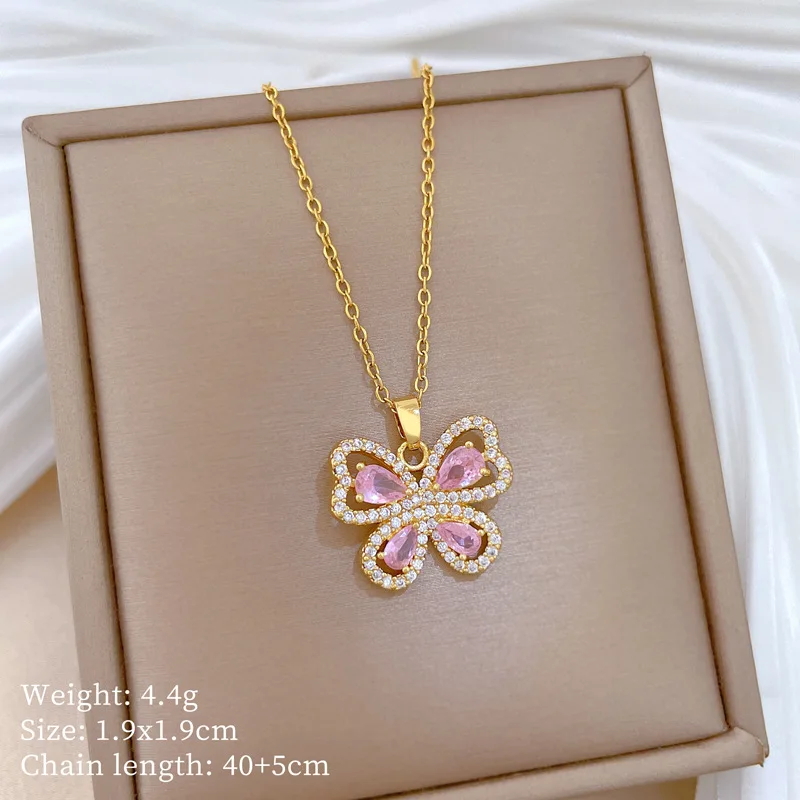 Collier pendentif en cuivre de - Butterfly Clasp Deployant avis et prix