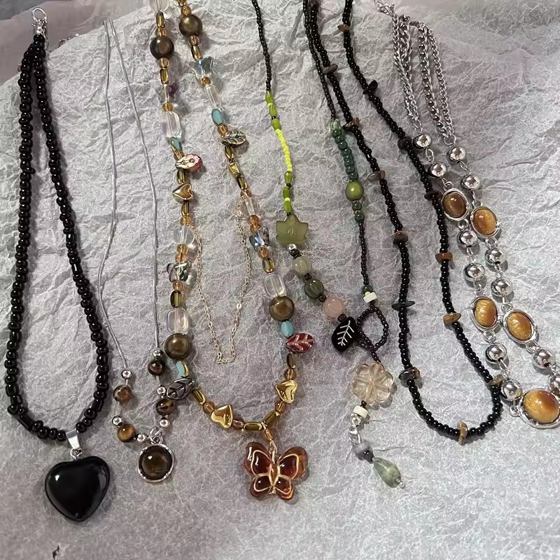 Ensemble de colliers bohèmes e - Butterfly Clasp Deployant avis et prix