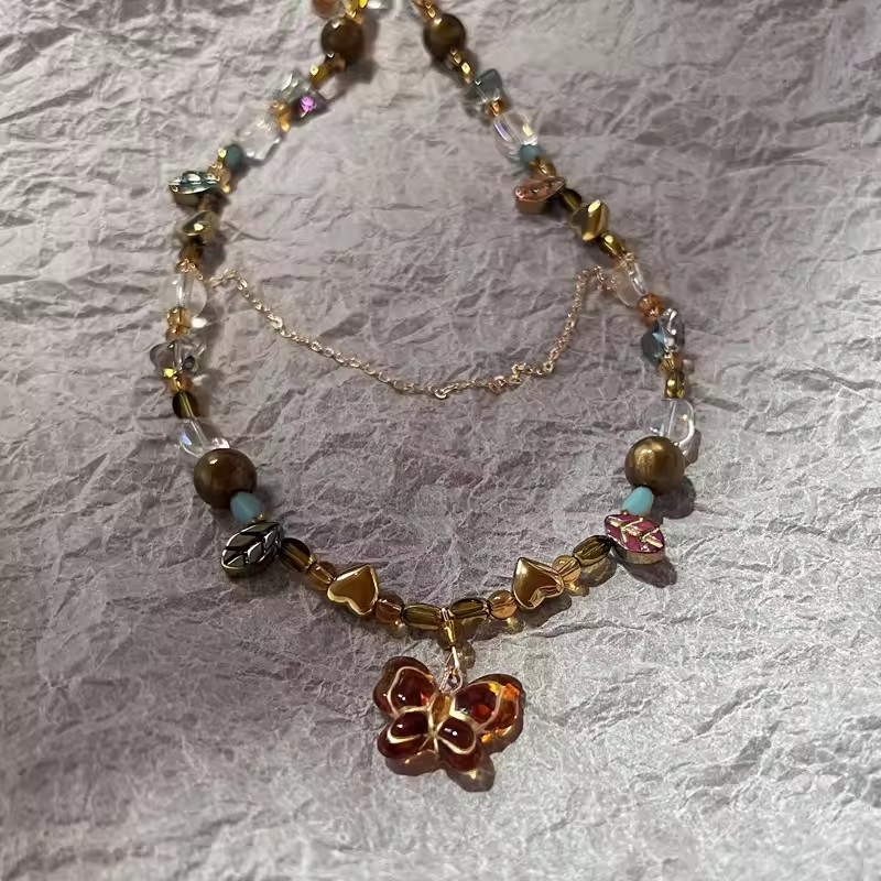 Ensemble de colliers bohèmes e - Butterfly Clasp Deployant avis et prix